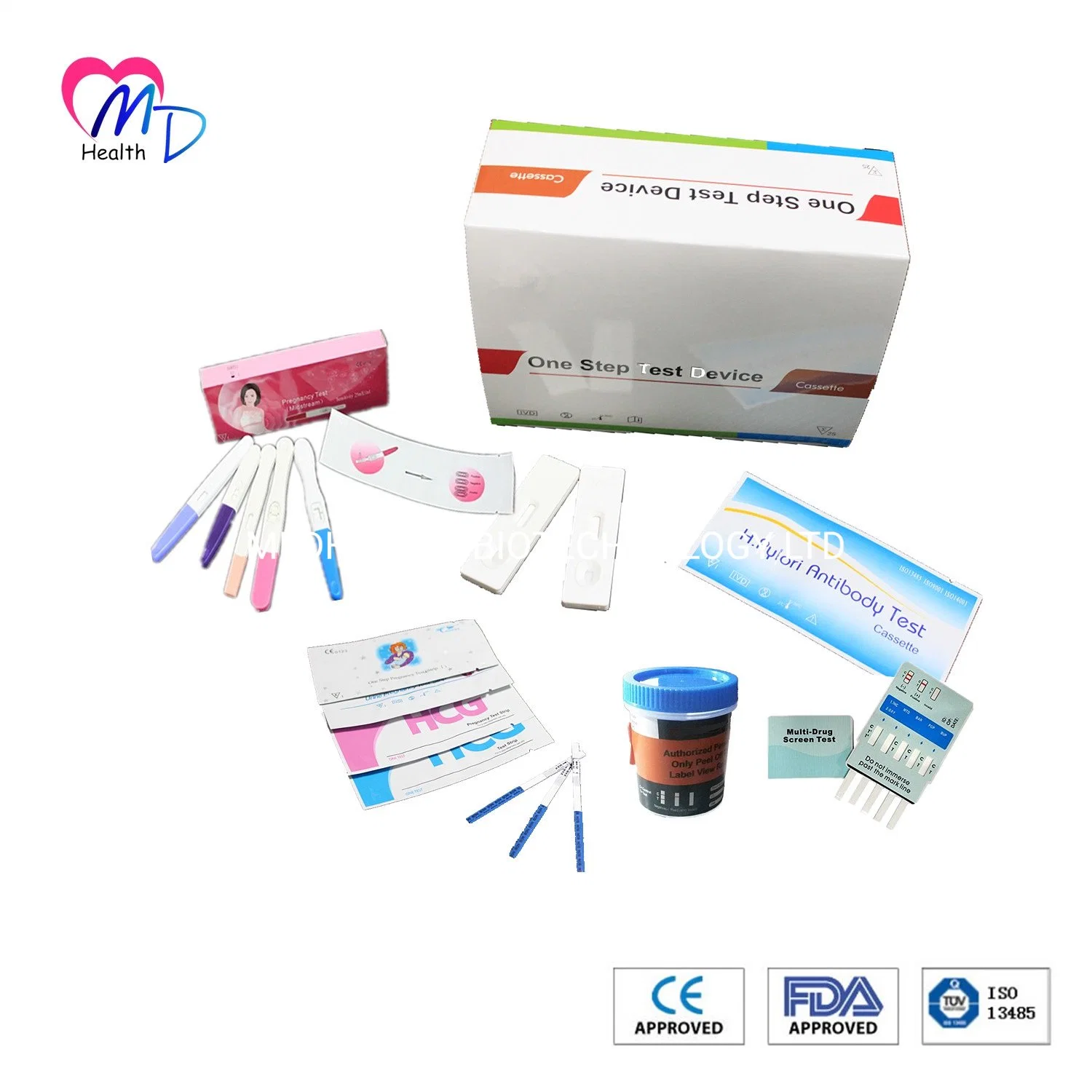 Easy Use Infectious Disease Diagnostic Rapid HAV Test Cassette Hepatitis a Virus Test