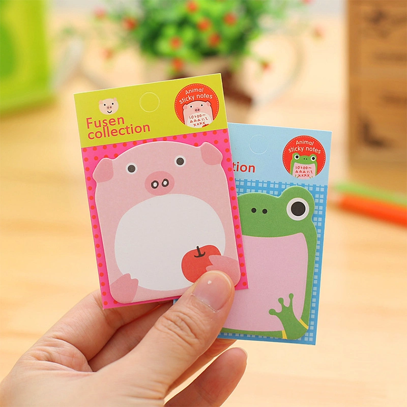 Chinese Factory Cartoon Cute Animals N Times to Post It Note Memo