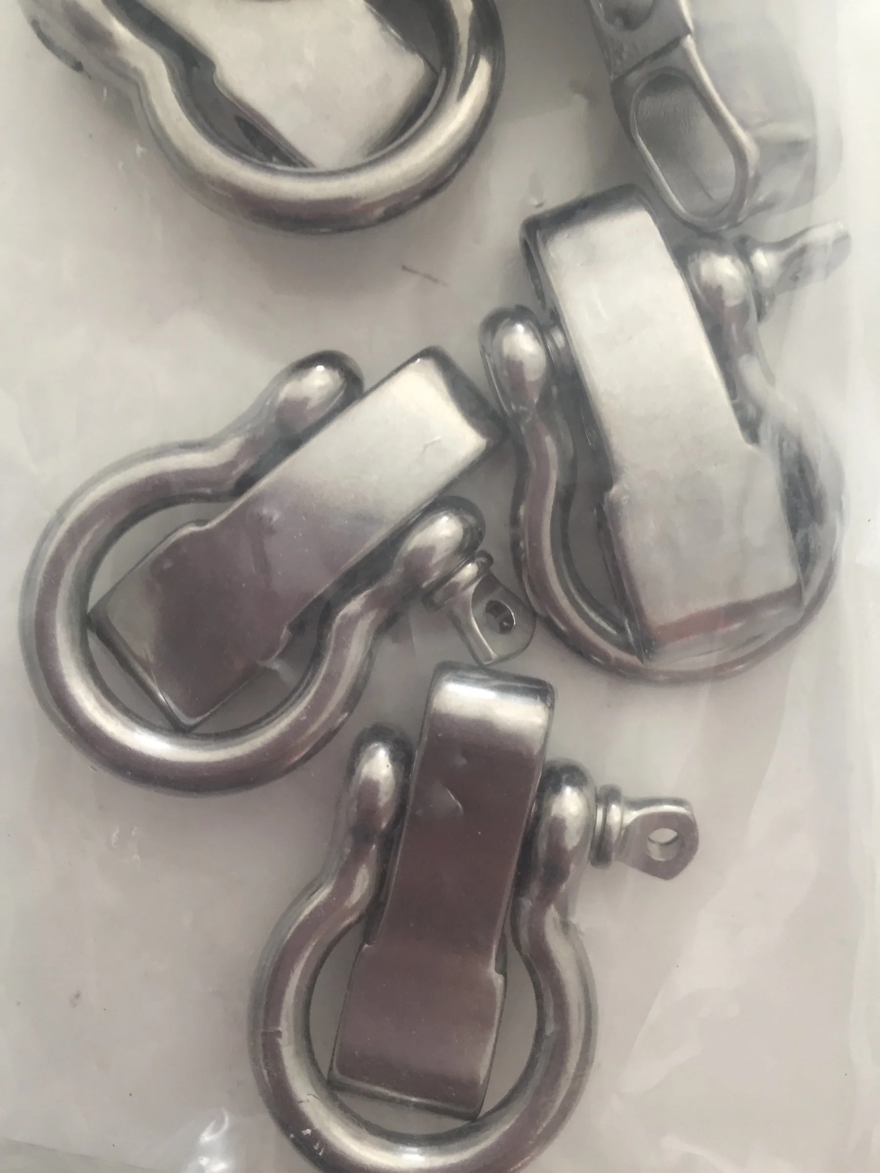 European Large Adjustable Shackle with Clevis Pin and 4 Holes