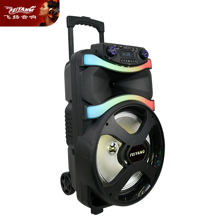 PA Bluetooth Disco Light Karaoke Jb Style Trolley Portable Mobile Outdoor 12 Inch Audio Loud Speaker