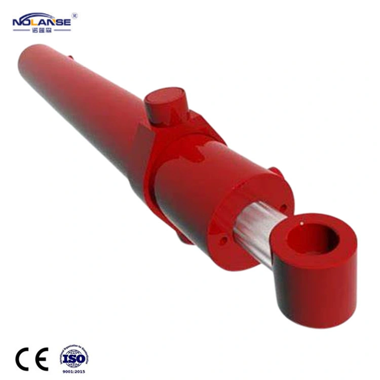 High quality/High cost performance Welded with a Strong Forged Steel Base Professional Tractor Dumper Telescopic Hydraulic Cylinder