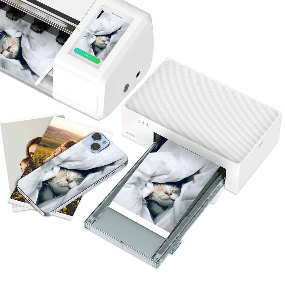 Горячий Настройка печати Smart тепловой машины сотового телефона обратно на кожу на наклейке принтера для резки Hydrogel машины