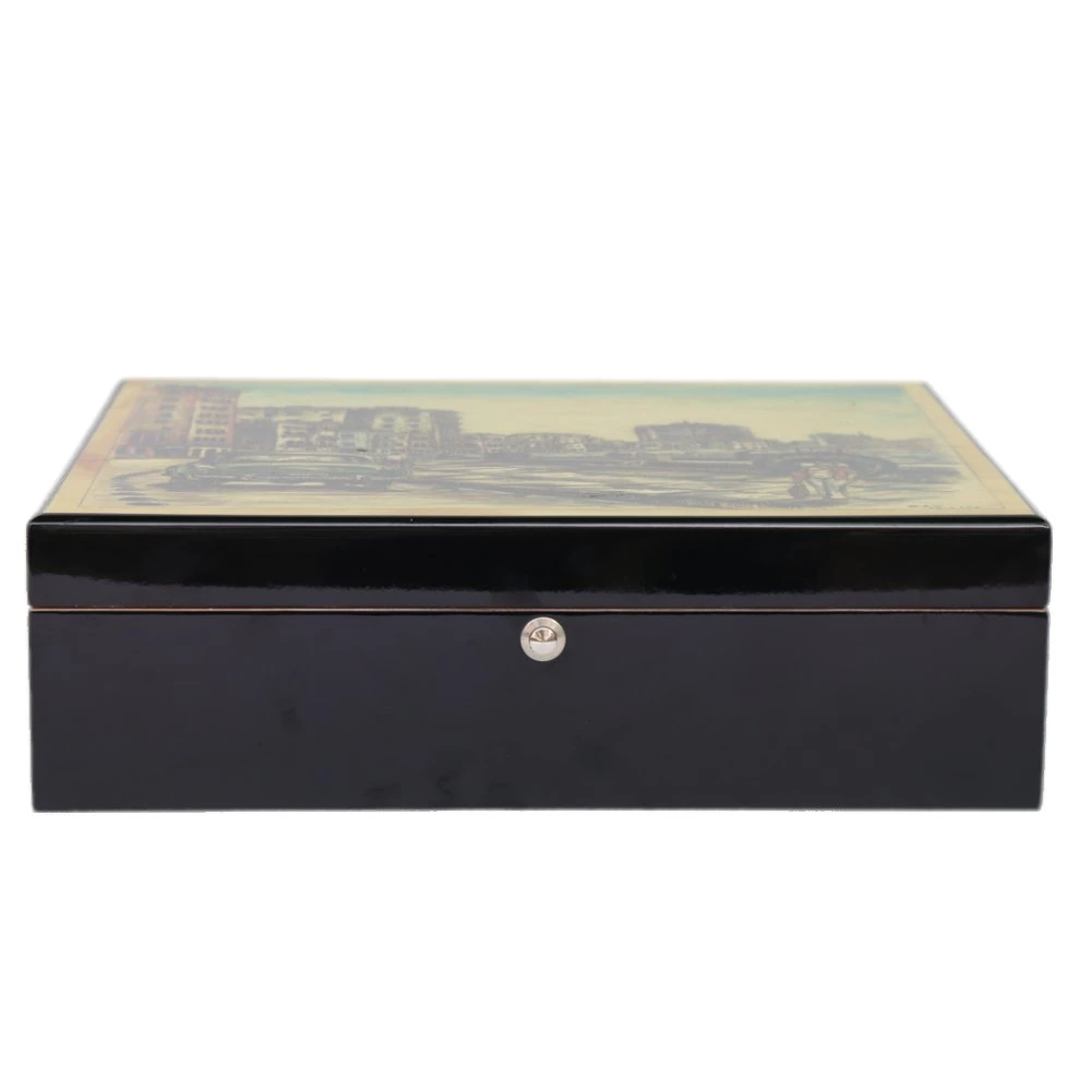 Black Matt New Style Cigar Boxes Cigar Collection Wholesale/Supplier