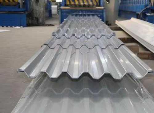 Fabricantes de China A36 Ss400 2,5 mm 3,5mm aço galvanizado ondulado Folhas de tabuleiro