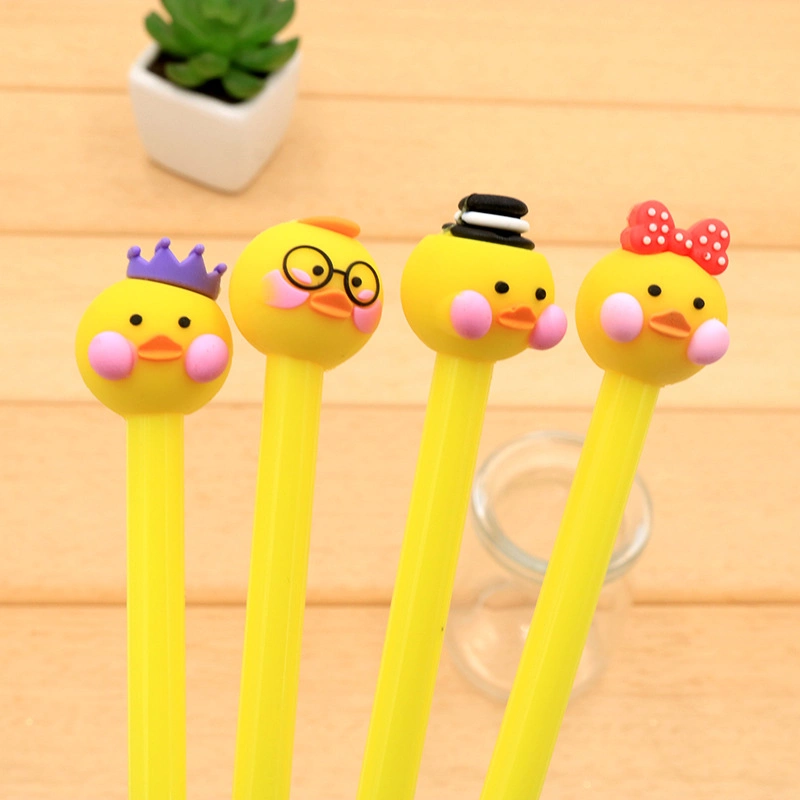 Wholesale Creative Cartoon Cute Ugly Fashion Duck Gel Pen