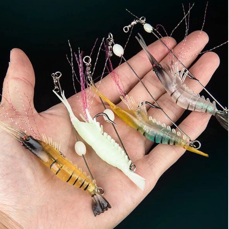 Soft PVC Saltwater Pre-Rigged Creature Squid Jigs Actopus Jig