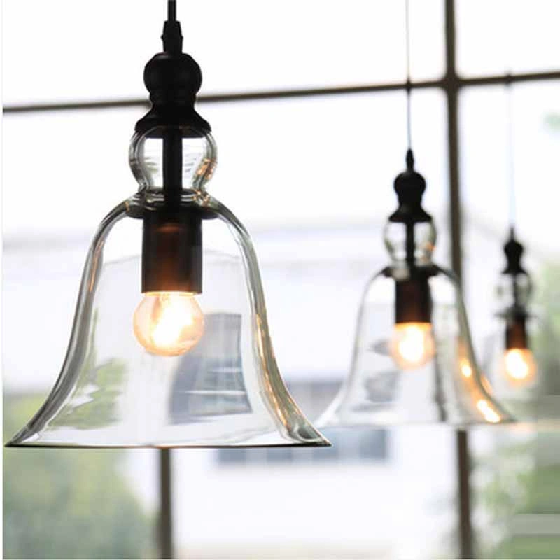 European American Style Pendant Lighting Creative Bell Hanging Lamp (WH-GP-76)