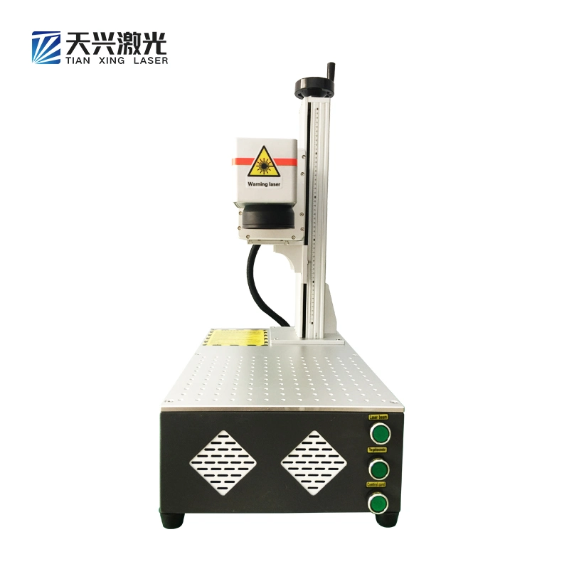 Portable Desktop 20W 30W 50W 60W Galvo CO2 Laser Marking Machine for Pet Bottles Leather Wood CO2