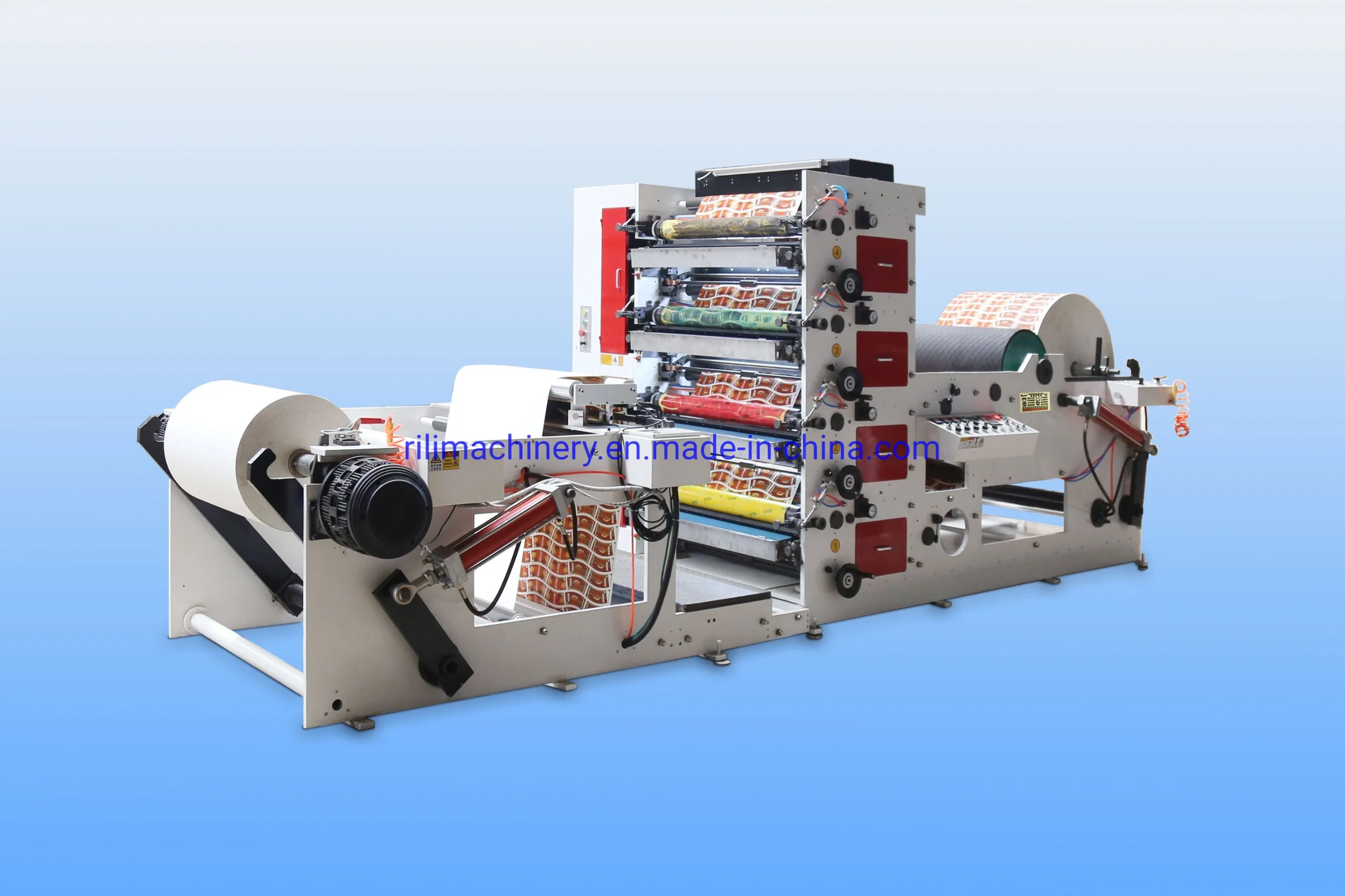 Manufacturer of Automatic Label Flexo Printing Machine with Lamination Station