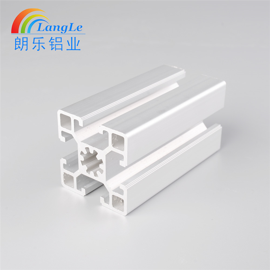 T Slot 6063 Aluminium Extrusion Industrial Aluminium Profile for Frame Exhibition Stand