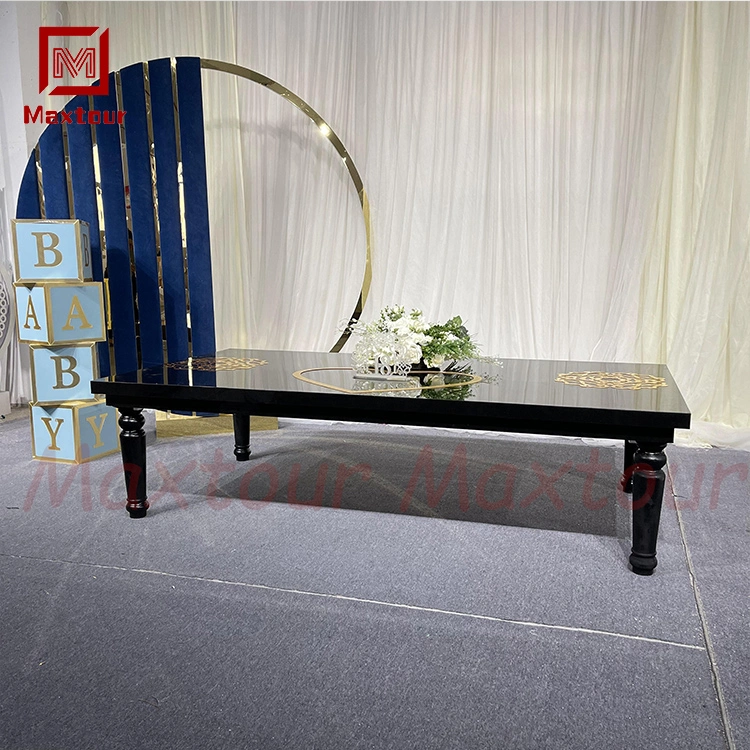 Luxury Kids Children Plastic and Acrylic Party Dining Table