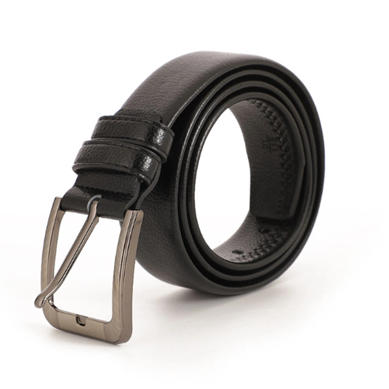Wholesale/Supplier Custom Men's Genuine Cowhide PU Leather Belts Snap on Strap Without Buckle Top Quality