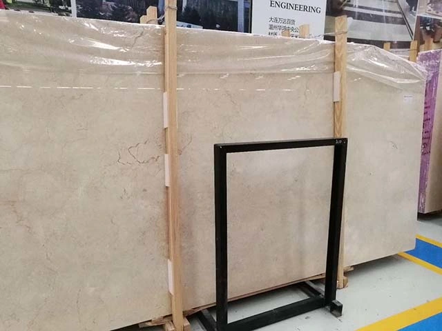 Wholesale/Supplier Spain Cream Marfil Beige Yellow Marble Slab Tile Board for Wall Floor Decoration