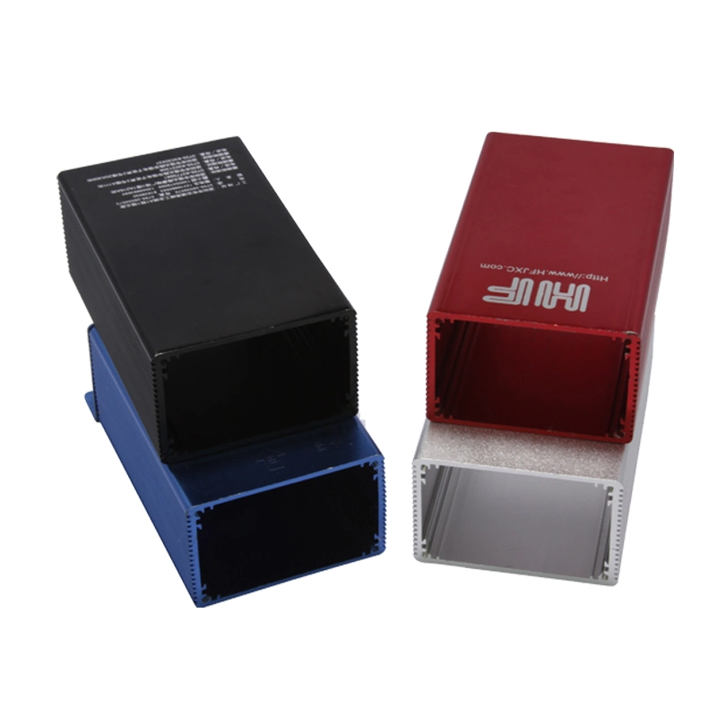 Custom Aluminum Extrusion Aluminium Enclosure Housing Manufactures Box Displays Case