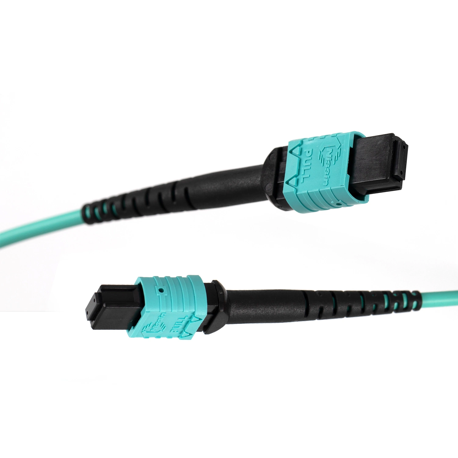 Om3 Cable óptico de 8 núcleos 12core 24core de fibra óptica Om3 MPO/MTP Cable conector