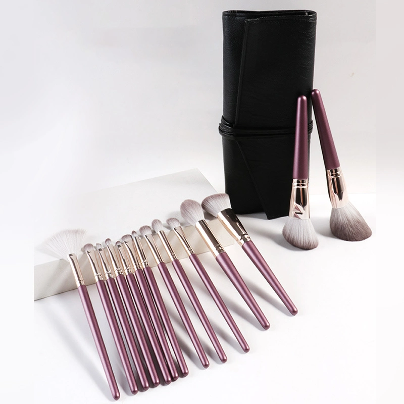 Factory Direct Price 14 PCS Cosmetic Makeup Brushes Set with Soft Hair