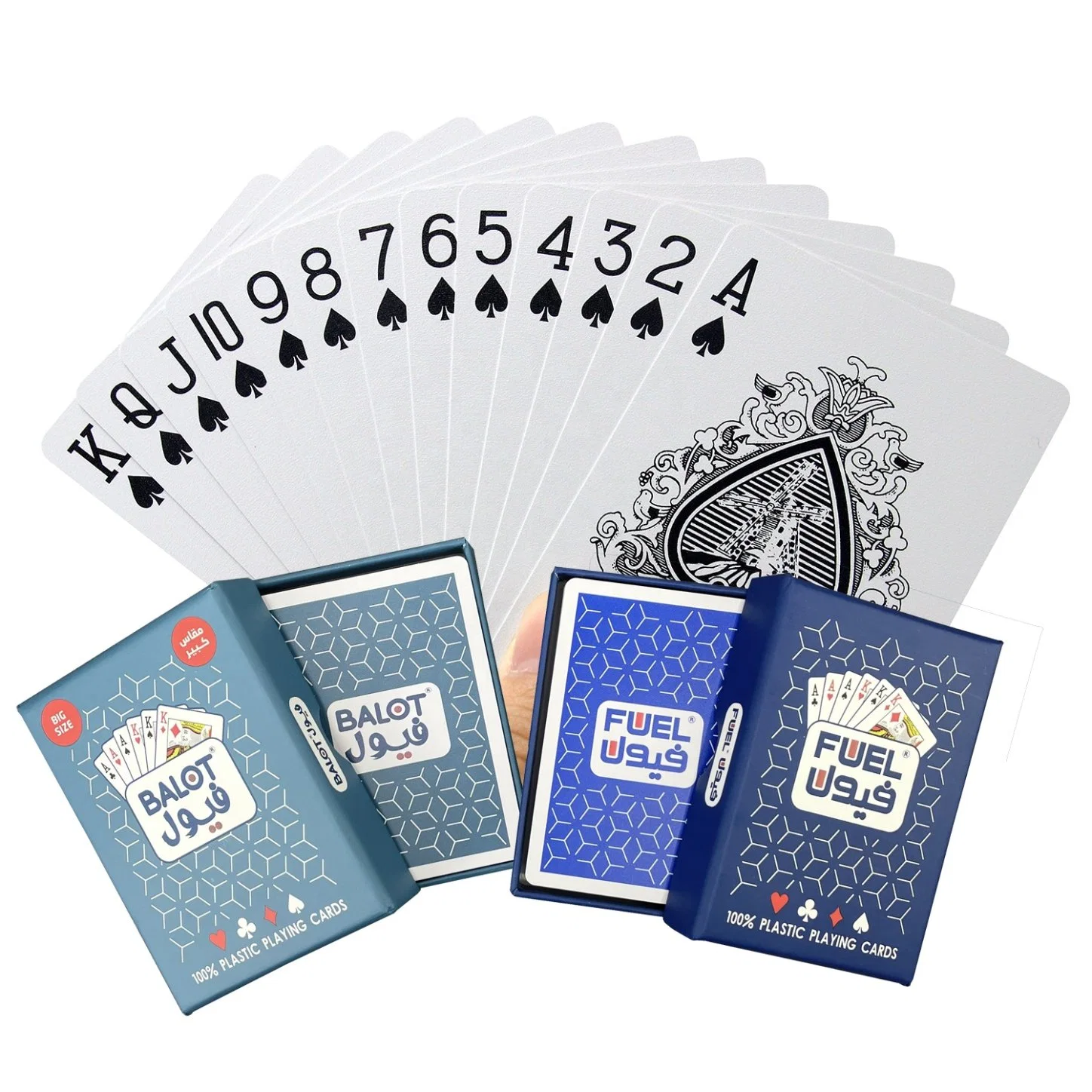 Custom Card Game Prining Logo Paper Custom Game Playing Bridge Cards Advertising PVC Waterproof Plastic Sublimation Poker