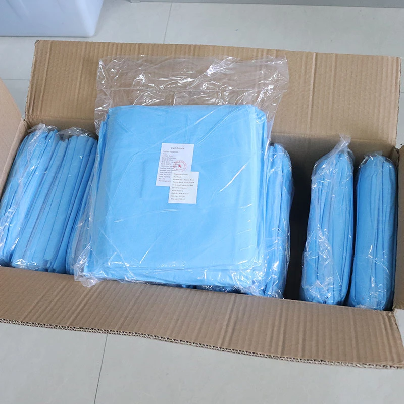 OEM acceptable Blue Milkon carton 137*115 Chine vêtements de protection