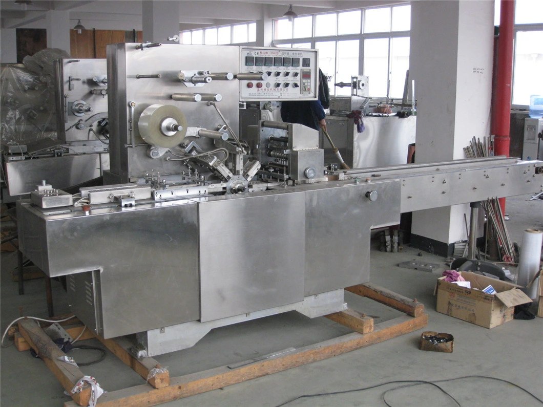 Automatic Small Carton Paper Box Cellophane Film Overwrapping Packing Machine Price