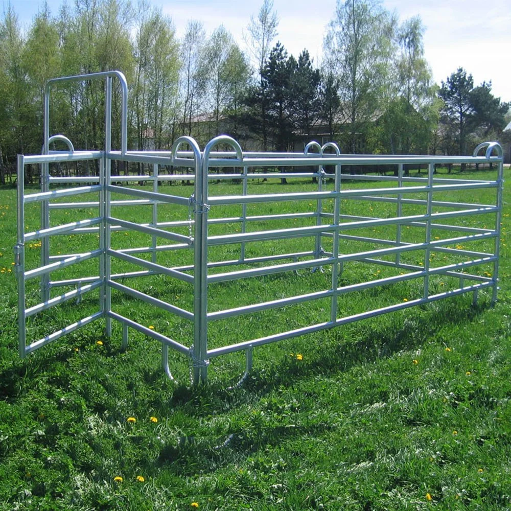 Hot DIP Galvanized Ganadería ovejas Paneles Ganadería Fence Granja, Ganadería Round Yard