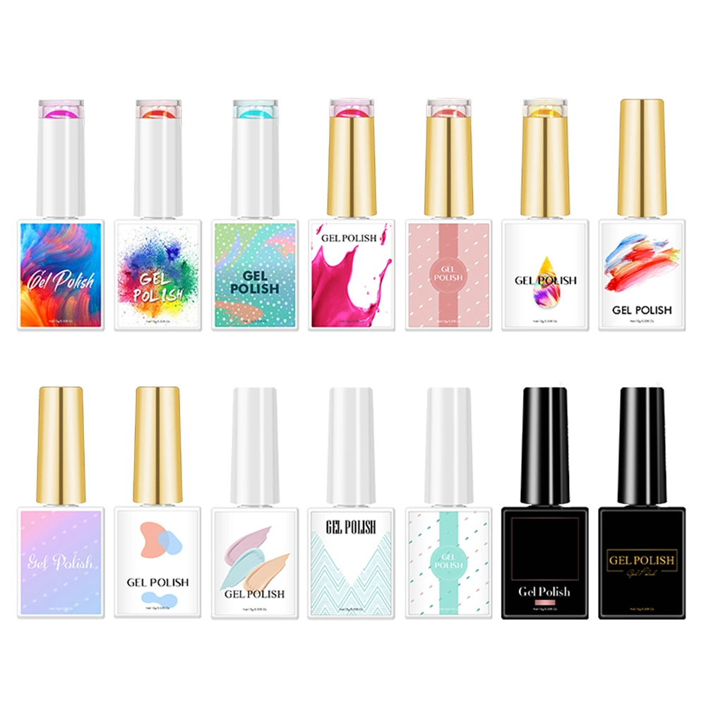 Wholesale/Supplier China Customized Nail Gel Supplier OEM Bottles Private Label Colors Soak off LED Nail Polish Colour UV Gel Polish