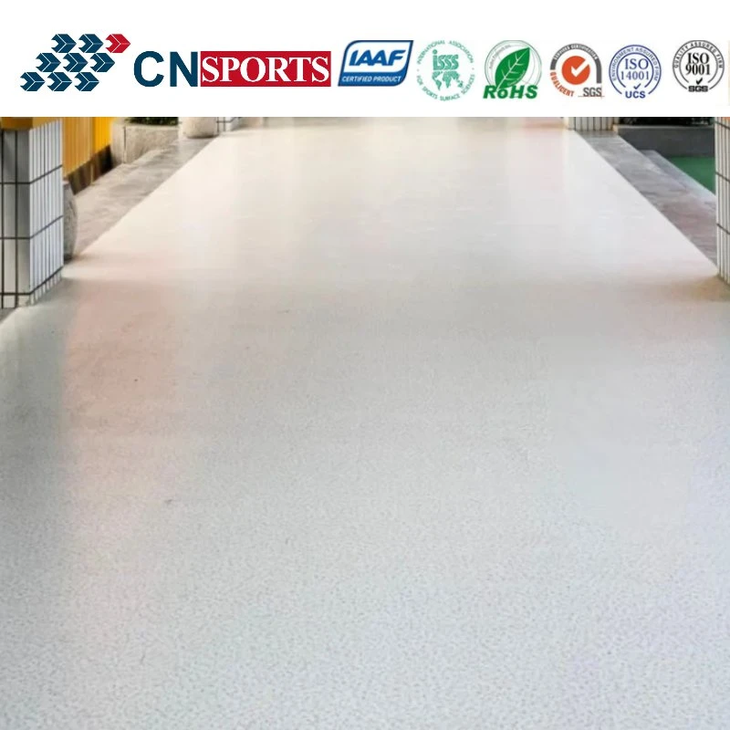 Moisture Proof Floor Protective Spua Rubber Flooring Coating with Various Decorative Colors