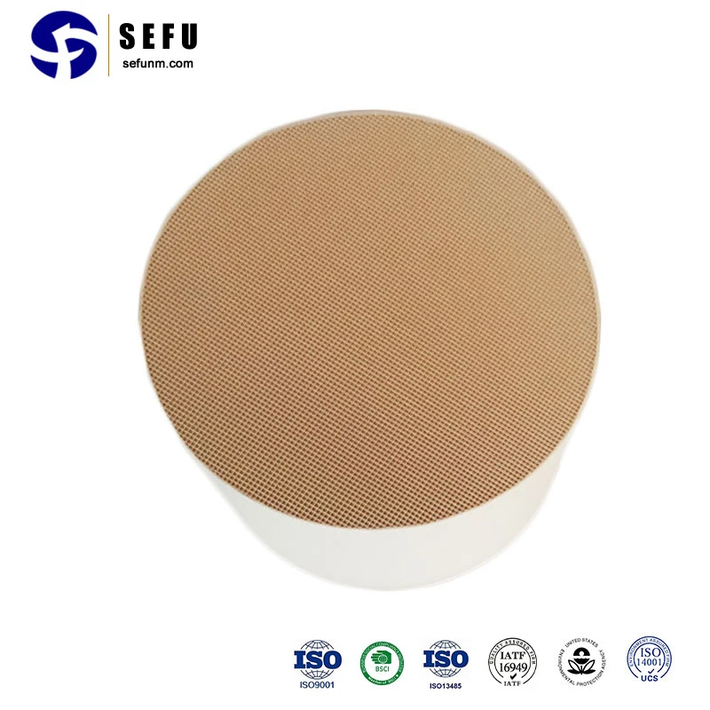 Sefu China Particulate Filter China Catalyst Factory SCR Honeycomb Catalysts Diesel Oxidation Catalytic Converter Exhaust System Purification