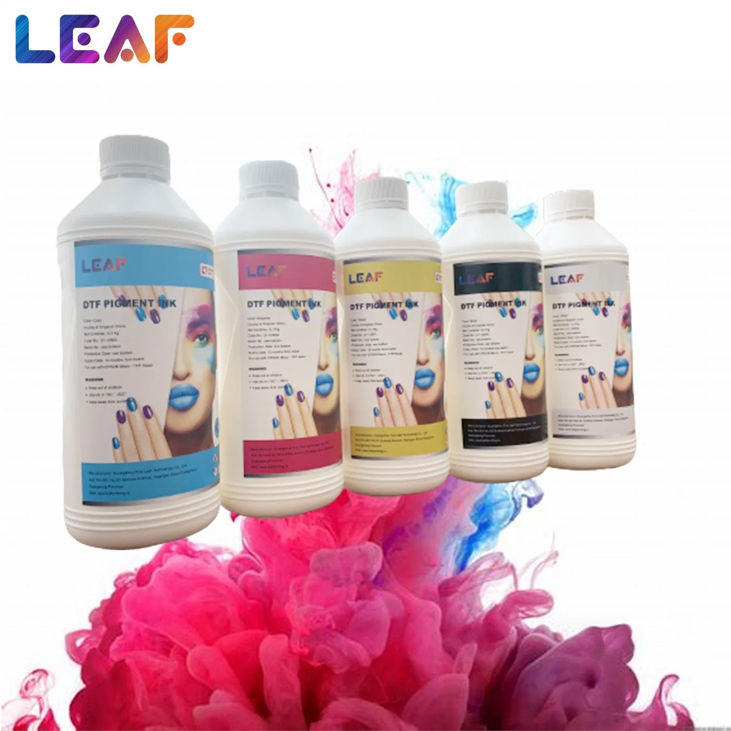 Wholesale/Supplier 2023 High quality/High cost performance DTF Waterbased Pigment Ink Vivid Color for T-shirt Printing