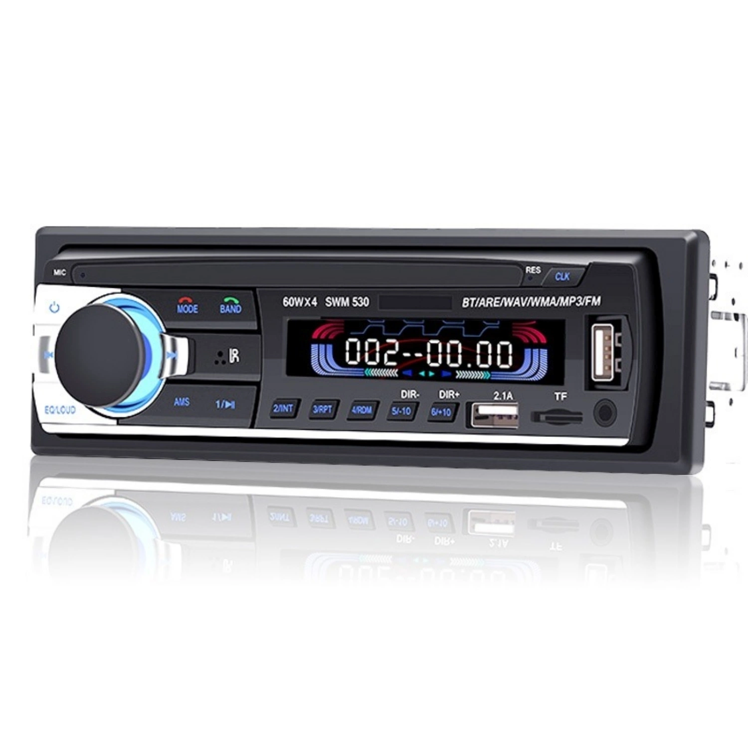 Gravador de MP3 para Carro com Bluetooth, Reprodutor de MP3 para Carro.