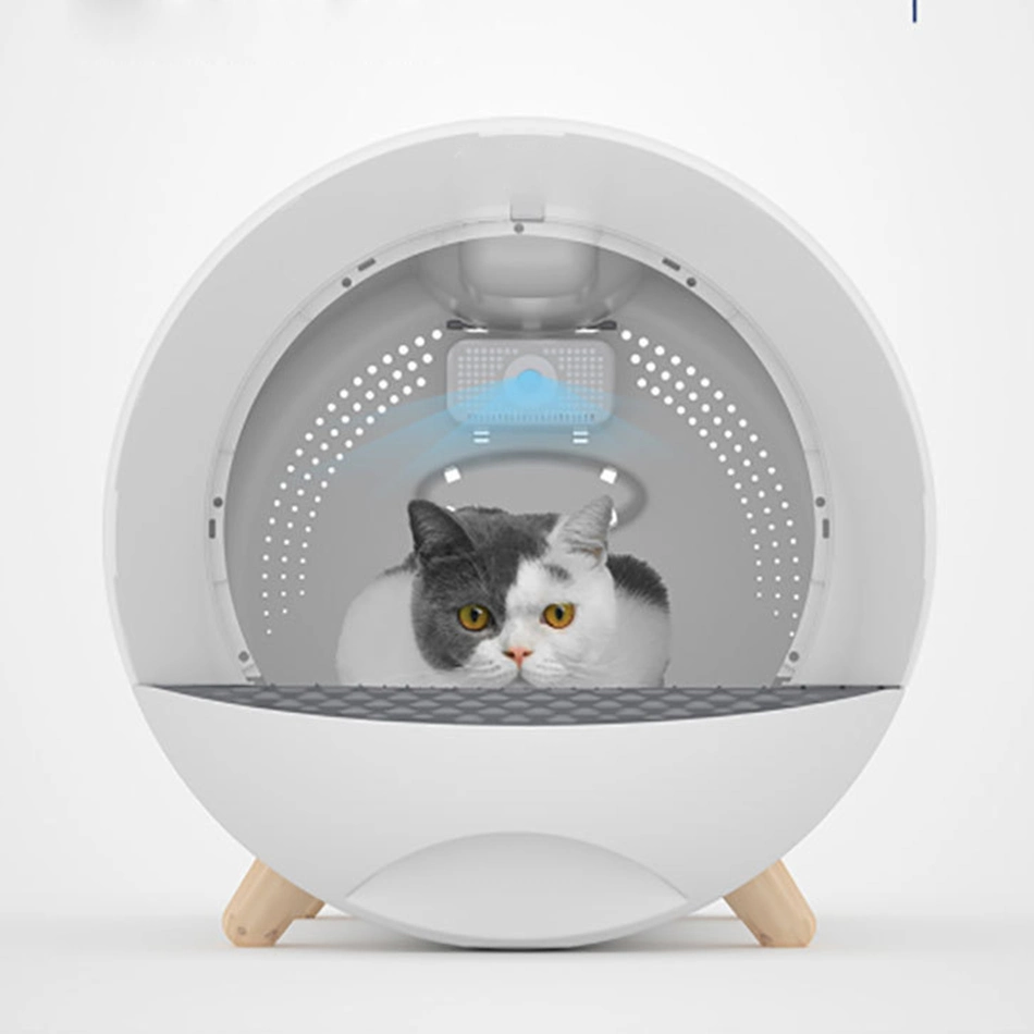 Multifonction automatique entièrement fermé autonettoyantes toilette Smart Odor pour chats Dépose boîte à litière pour chats à nettoyage automatique pour plusieurs chats