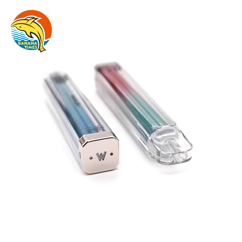 Banana Times Wholesale/Supplier 600 Puffs Disposable/Chargeable Electronic Cigarette Crystal Bar Pod Vape