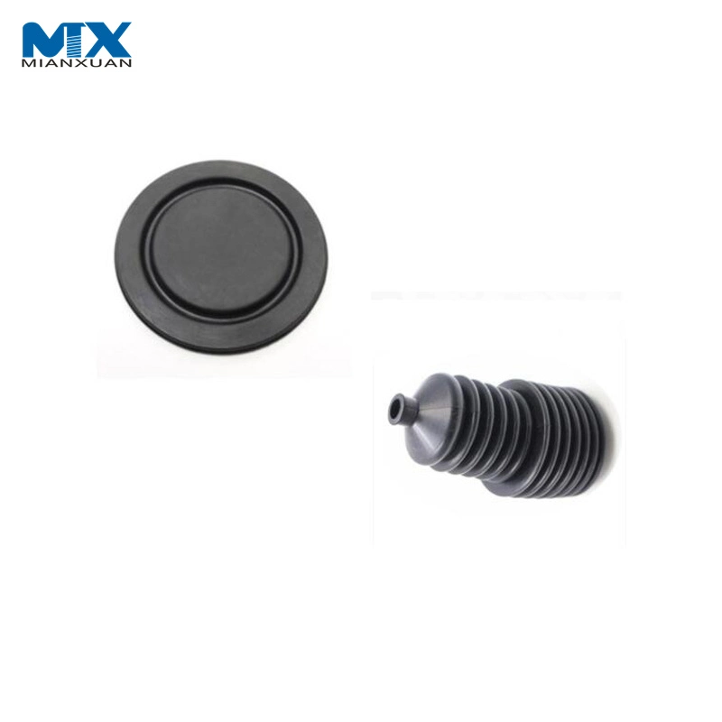 Custom Rubber Grommet Parts Black Silicon Rubber Grommet as Per Client Drawing