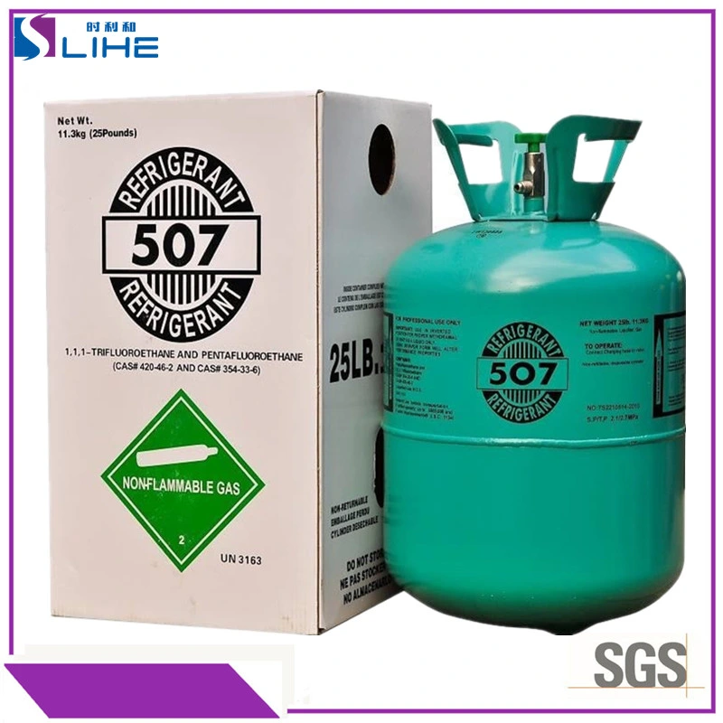 Fast Freezing 100% Purity Refrigerant Gas R507 for Ice Machine