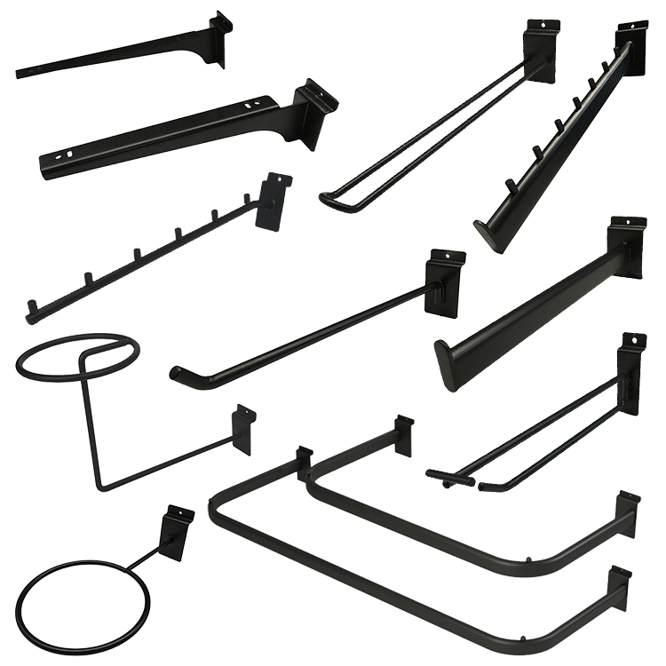 Chrome Metal Hat Rack Slatwall Cap Rack for Sale