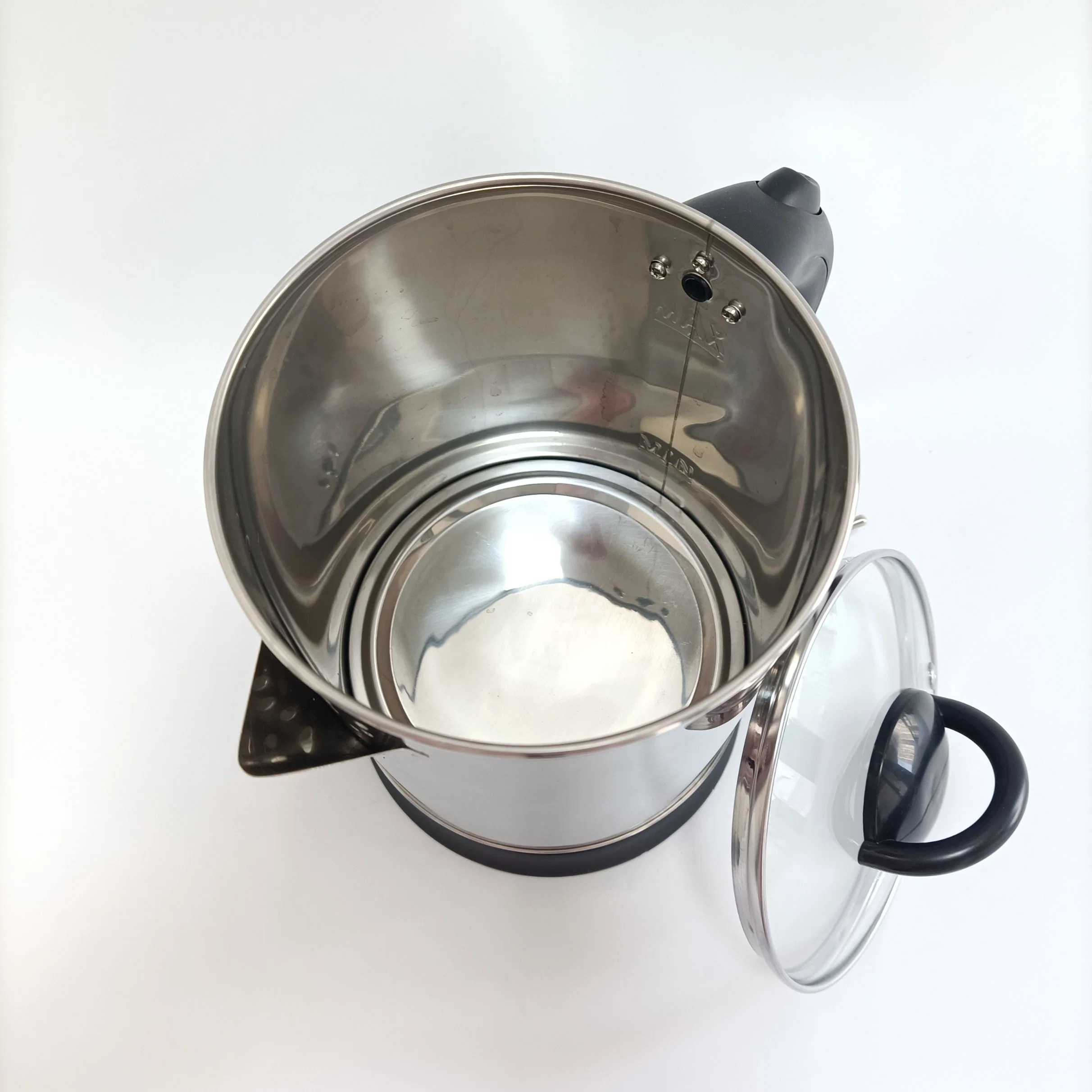 Aparato de Cocina acero inoxidable de 1,8 L de la caldera de Hervidor de agua para los fideos de arroz, té, hervidor de agua Bulkbuy