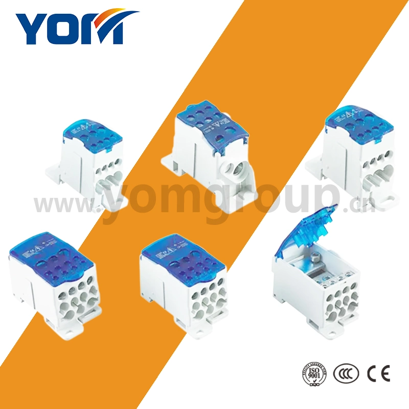 Bloque terminal de conexión eléctrica de cable unipolar de 80A 1 pulg. UKK de 6 pulg Caja de distribución de alimentación