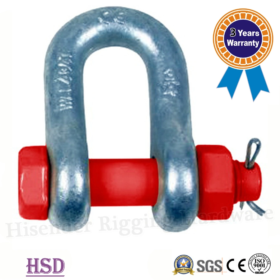 Rigging Hardware Electric Galv. Carbon Steel Chain Fitting Shackle