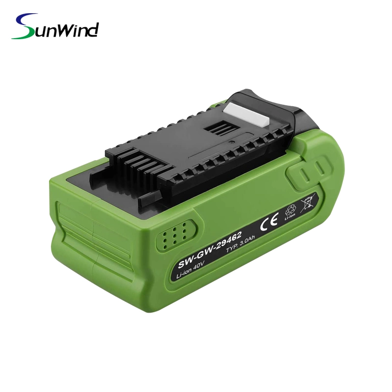 40V 3ah 6ah Replacement Lithium Battery Cordless Power Tool Greenworks 29462