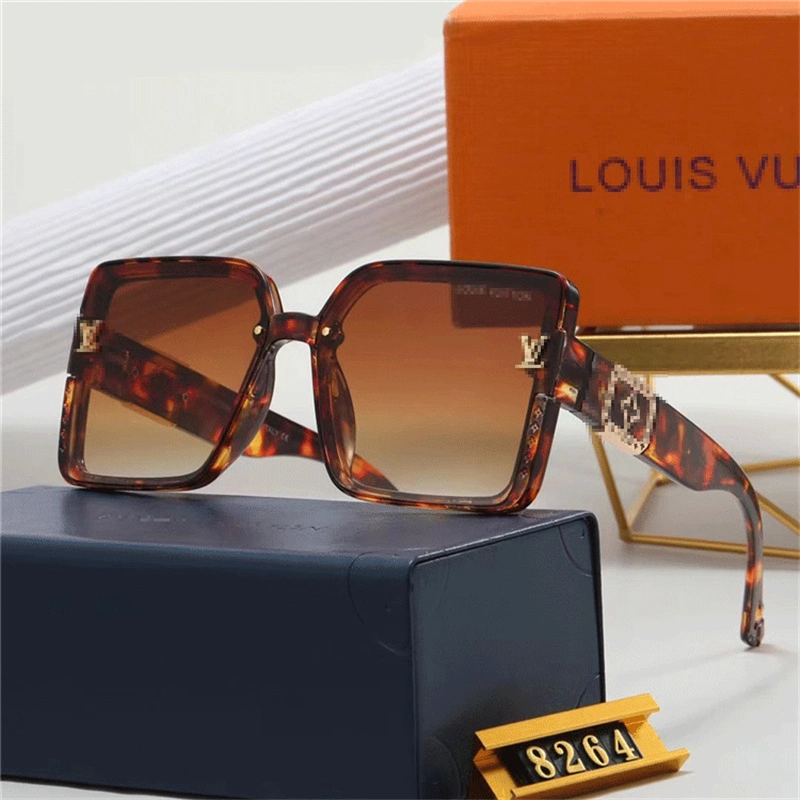 Polarized Gradient Luxury Brand Designer Sun Glasses for Men Vintage Fashion Glasses Women Eyewear 7822