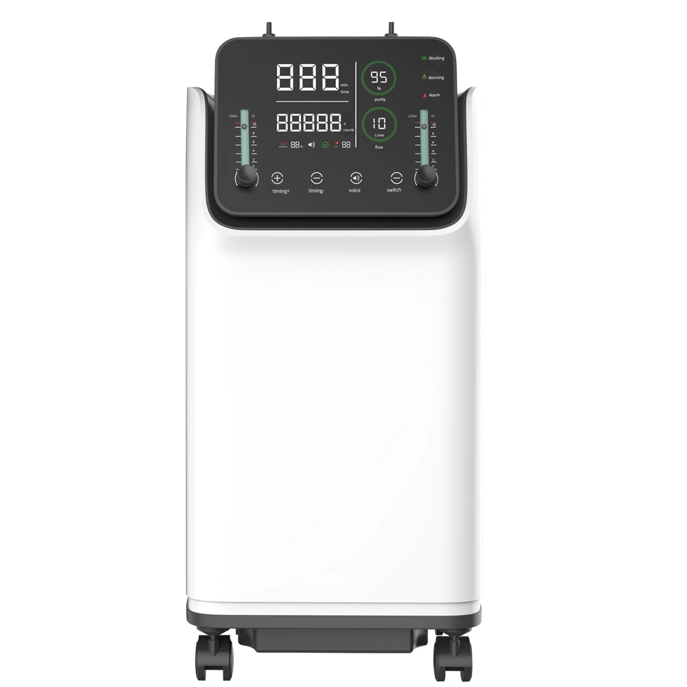 10L Oxygen Concentrator with Nebulizer and Remote Control 95% Purity 220V/110V 50Hz/60Hz