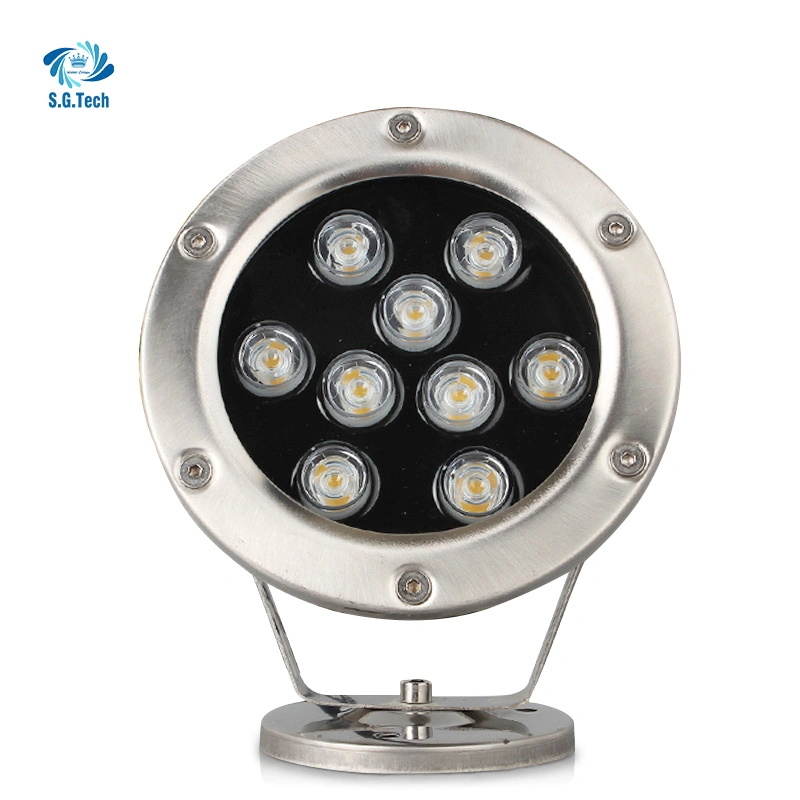 Manufacturer Supply Underwater Waterproof IP68 Fountain Lamp RGB with Standard Fountain Light