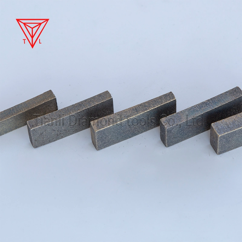 As peças de máquinas de mineração Diamond Segmentos da lâmina de serra para Marble Patti
