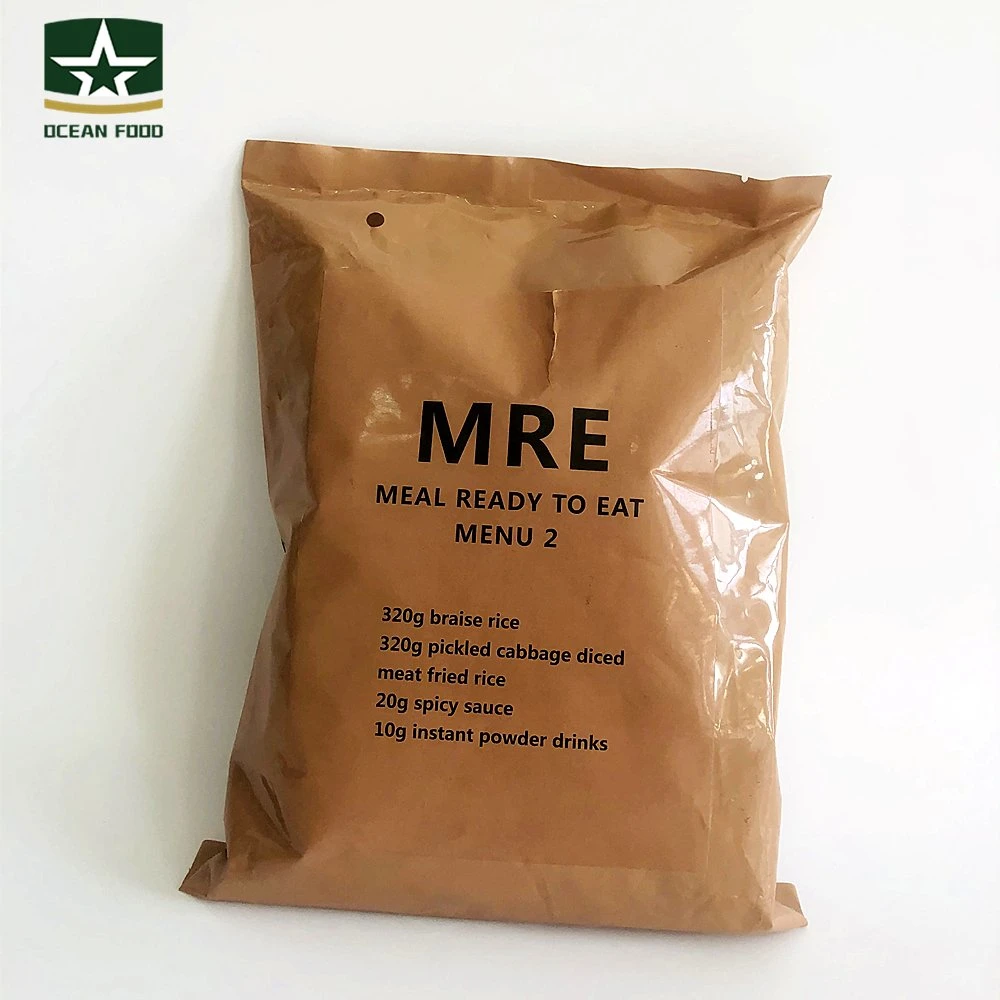 670g*12 Convenient Fast Ready to Eat Self-Heating Braise Mre Rice Food