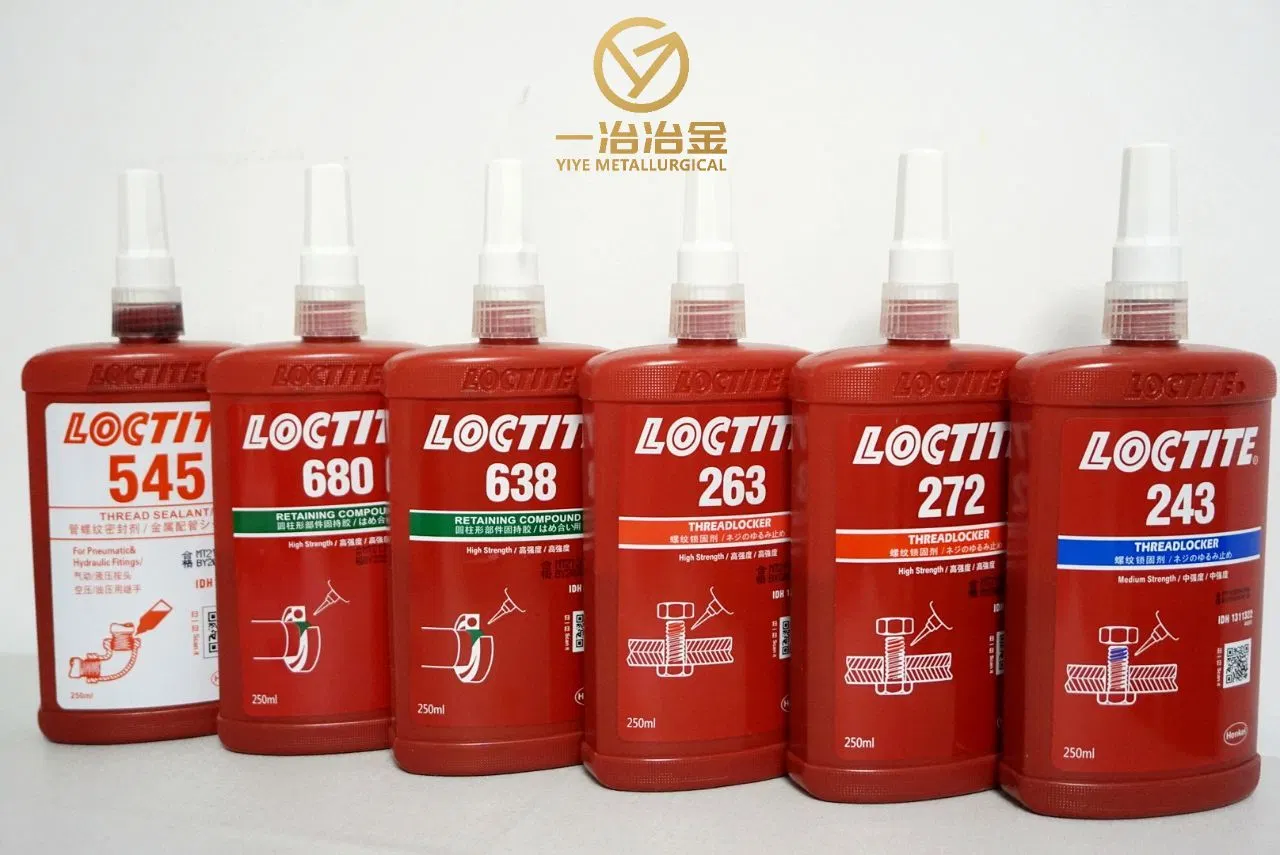 Adesivo de reajustamento tixotrópico de média viscosidade Loctite 242 250 ml