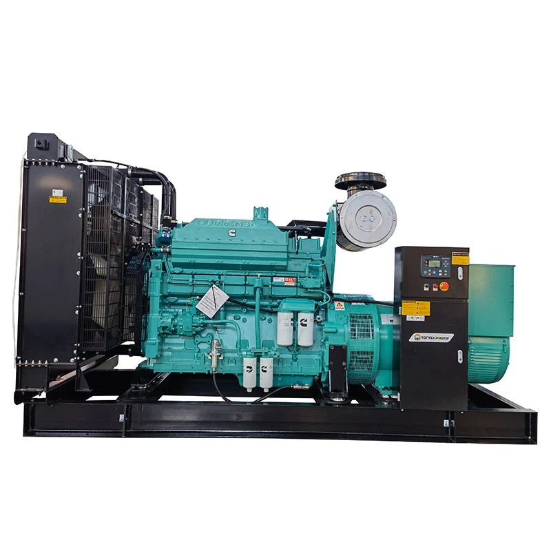 500kw/625kVA Open Type Diesel Electric Powered by Cummins Generators Set