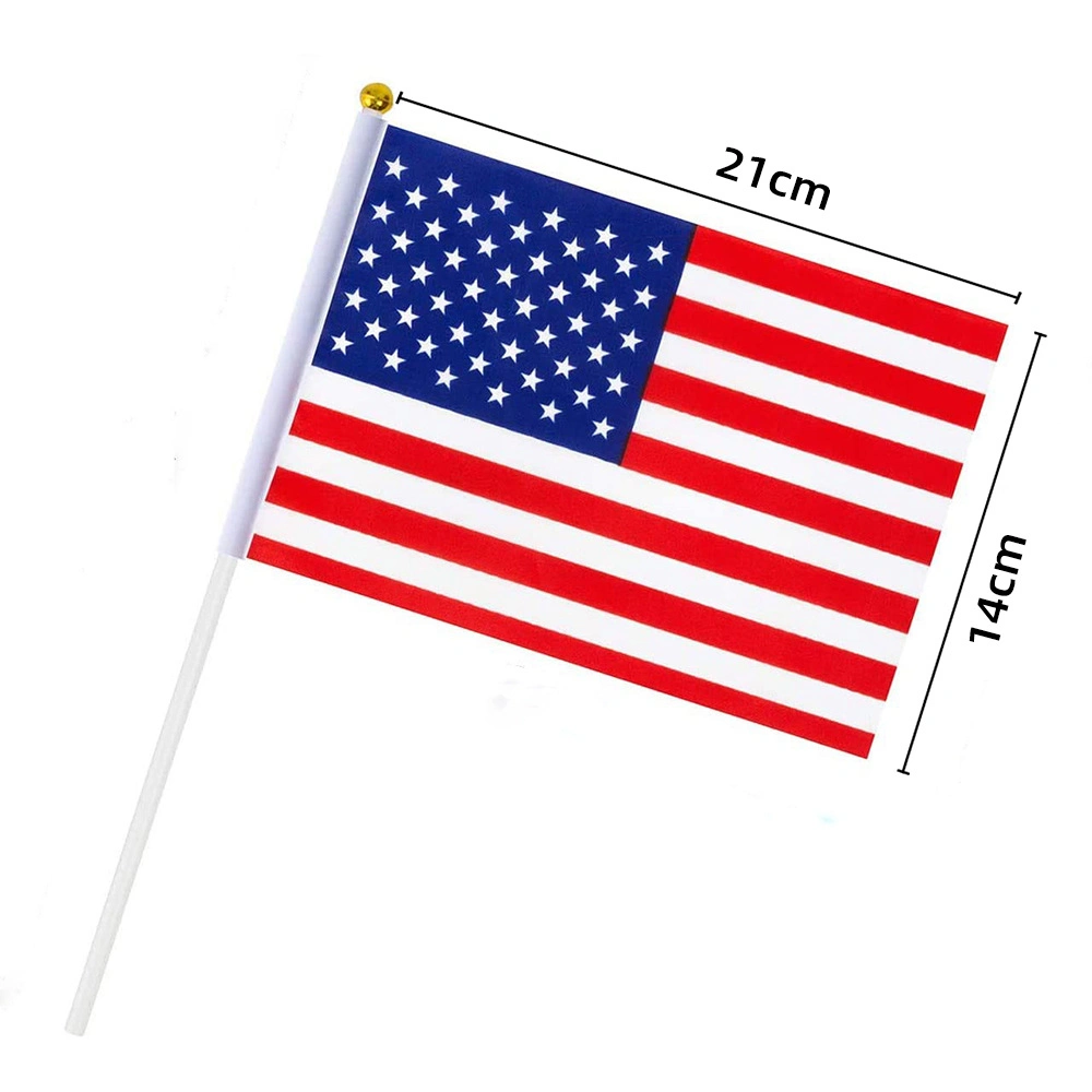 2022 World Cup 32 Qatar Hand-Waved Flag United States France World Countries Hand Waved Flag