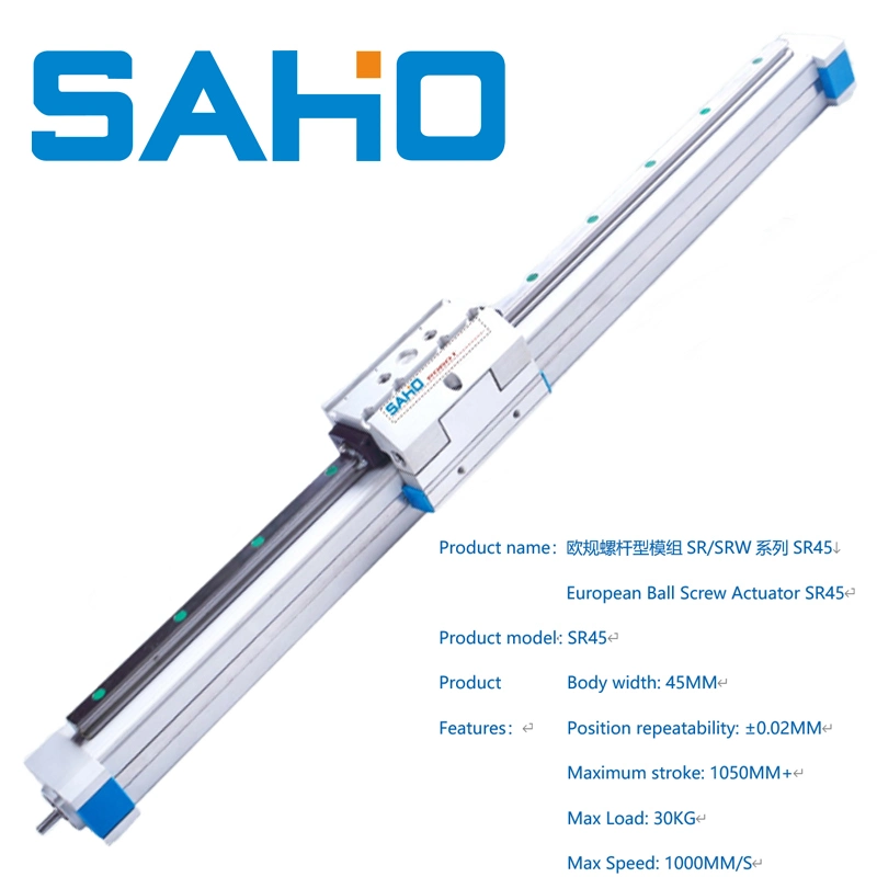 Parafuso de esfera sem estrutura sem regulação, guia linear CNC Sr45, rolamentos lineares Para máquina dispensadora