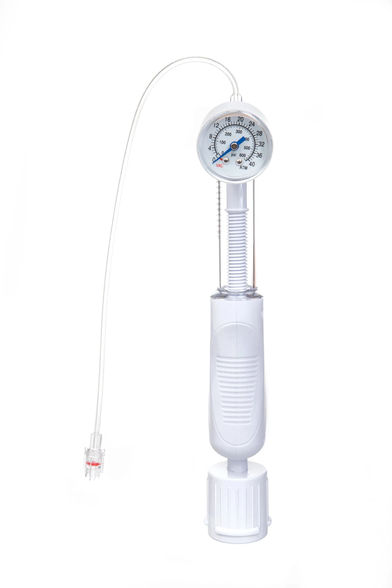 Angioplastia de instrumentos médicos desechables/Pta Indeflator Dispositivo de inflado del balón