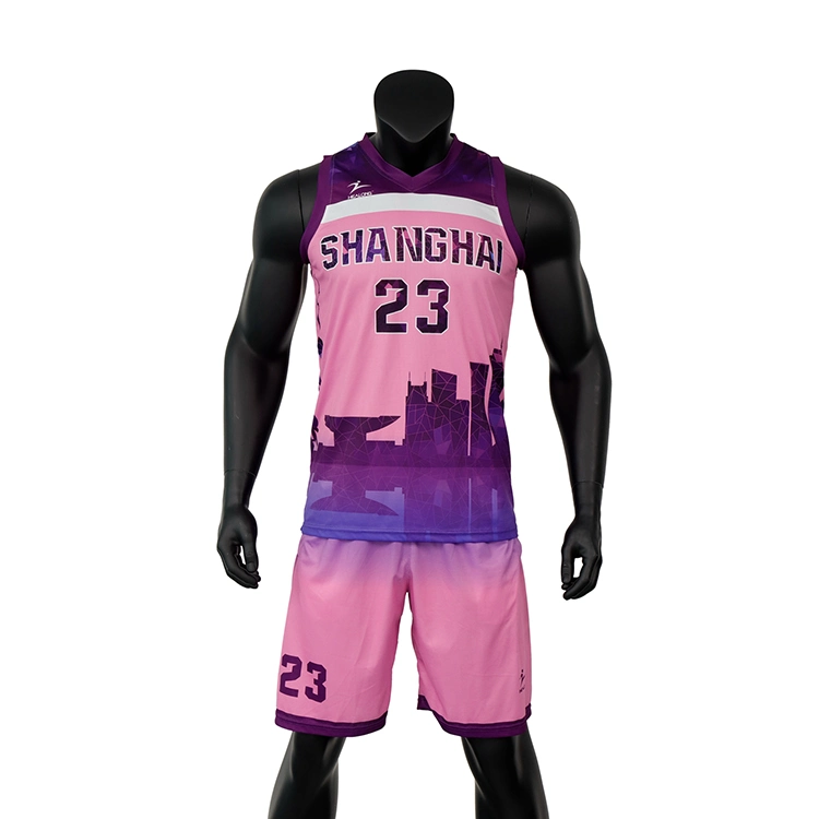 Wholesale/Supplier Men's Sportswear Polyester Basketball Warm-up Suit Custom Basketball Suit Set