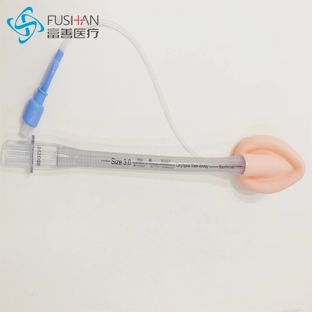 China Wholesale/Supplier Fushan Medical Silicone Reusable and Reinforced Laryngeal Mask Airway with Softer Cuff CE ISO 13485 Approved